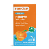 FemiClear envase principal mostrando sobres listos para llevar y conveniencia