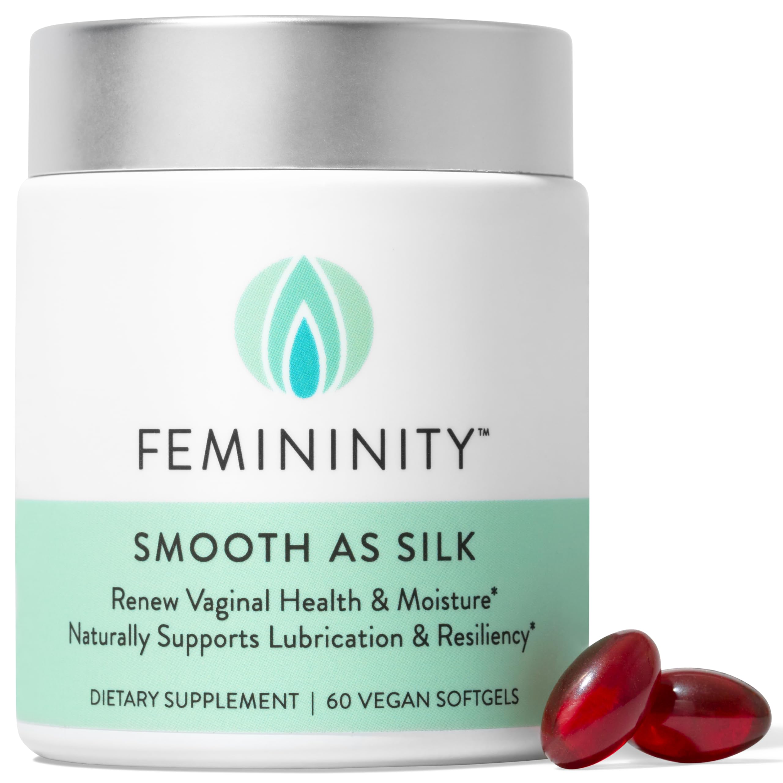 Femininity kit inicial empaque frontal mostrando cápsulas y beneficios
