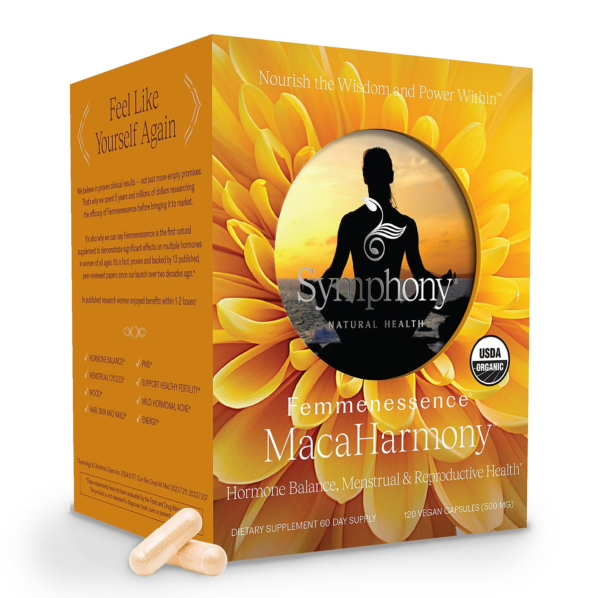 Natural Health International empaque frontal con información clara y beneficio