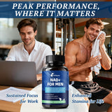 Femmetra estilo de vida activo hombre corriendo mostrando energía