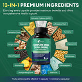 Femmetra etiqueta nutricional enfoque legible para confianza