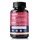 Detalle de cápsula Femmetra liposomal para apreciar textura y calidad vegana