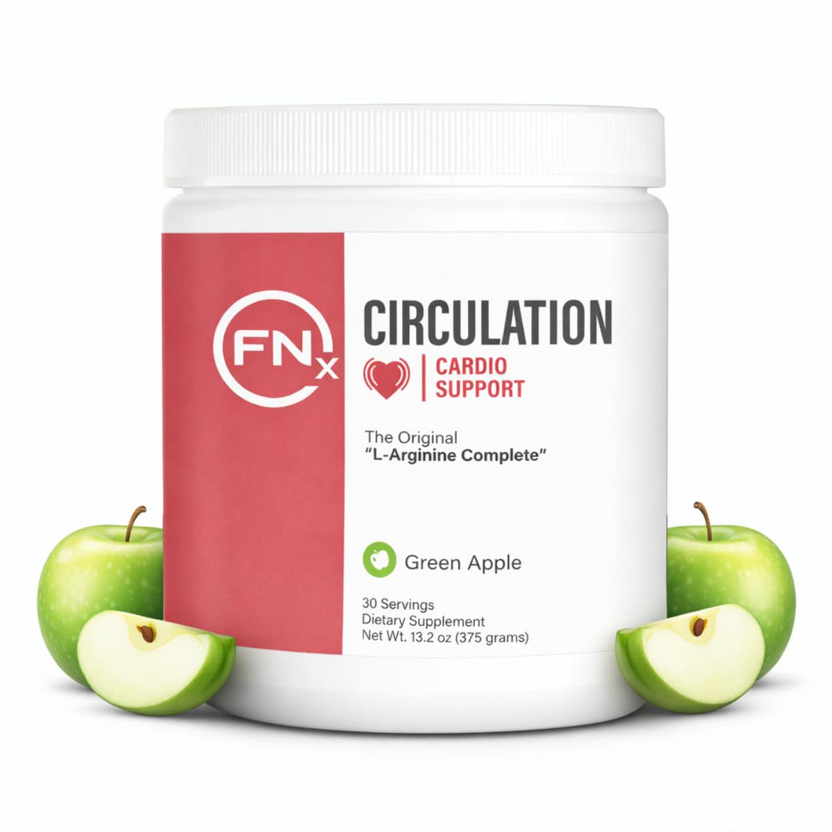Fenix Nutrition envase frontal mostrando la marca y beneficio circulatorio