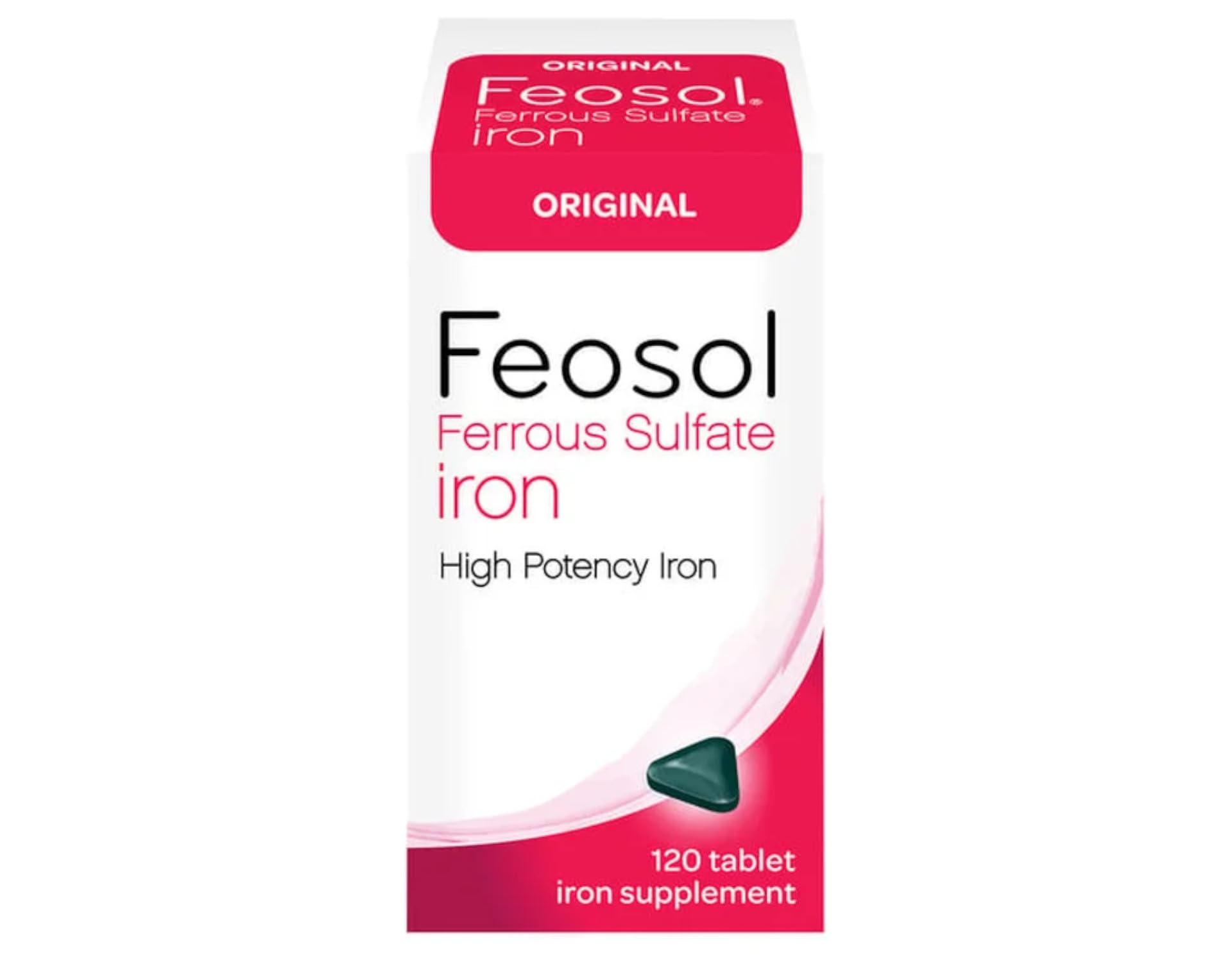 Feosol frasco frente mostrando el envase y facilidad de identificación