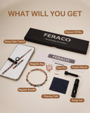 Feraco caja regalo abierta con pulsera y herramienta de ajuste