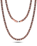 Feraco collar frontal con brillo pulido y apariencia elegante