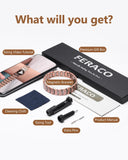 Feraco pulsera en ambiente casual que completa un look moderno