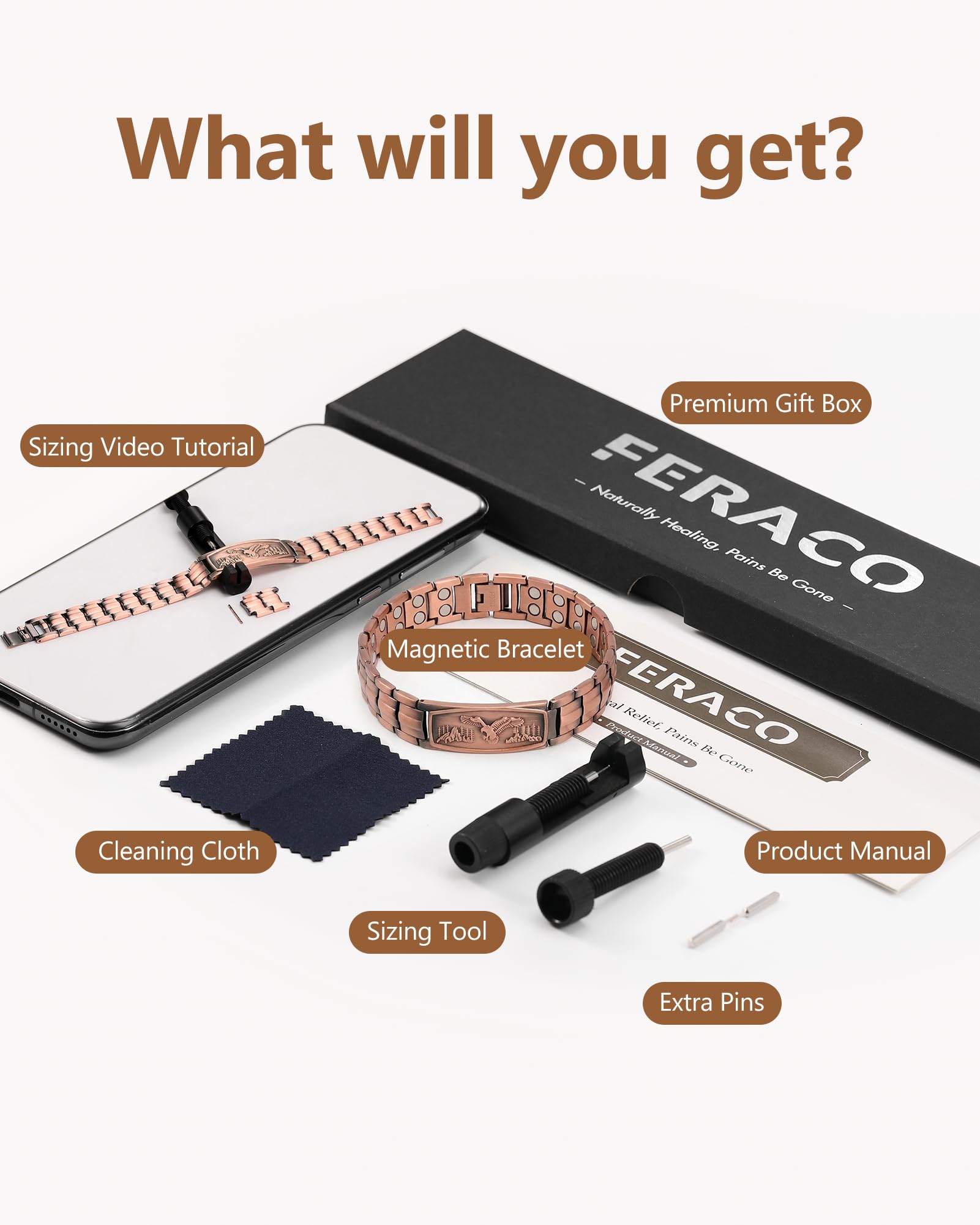 Feraco pulsera en ambiente lifestyle combinando con ropa casual