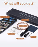 Feraco pulsera junto a herramienta de ajuste para quitar eslabones fácilmente
