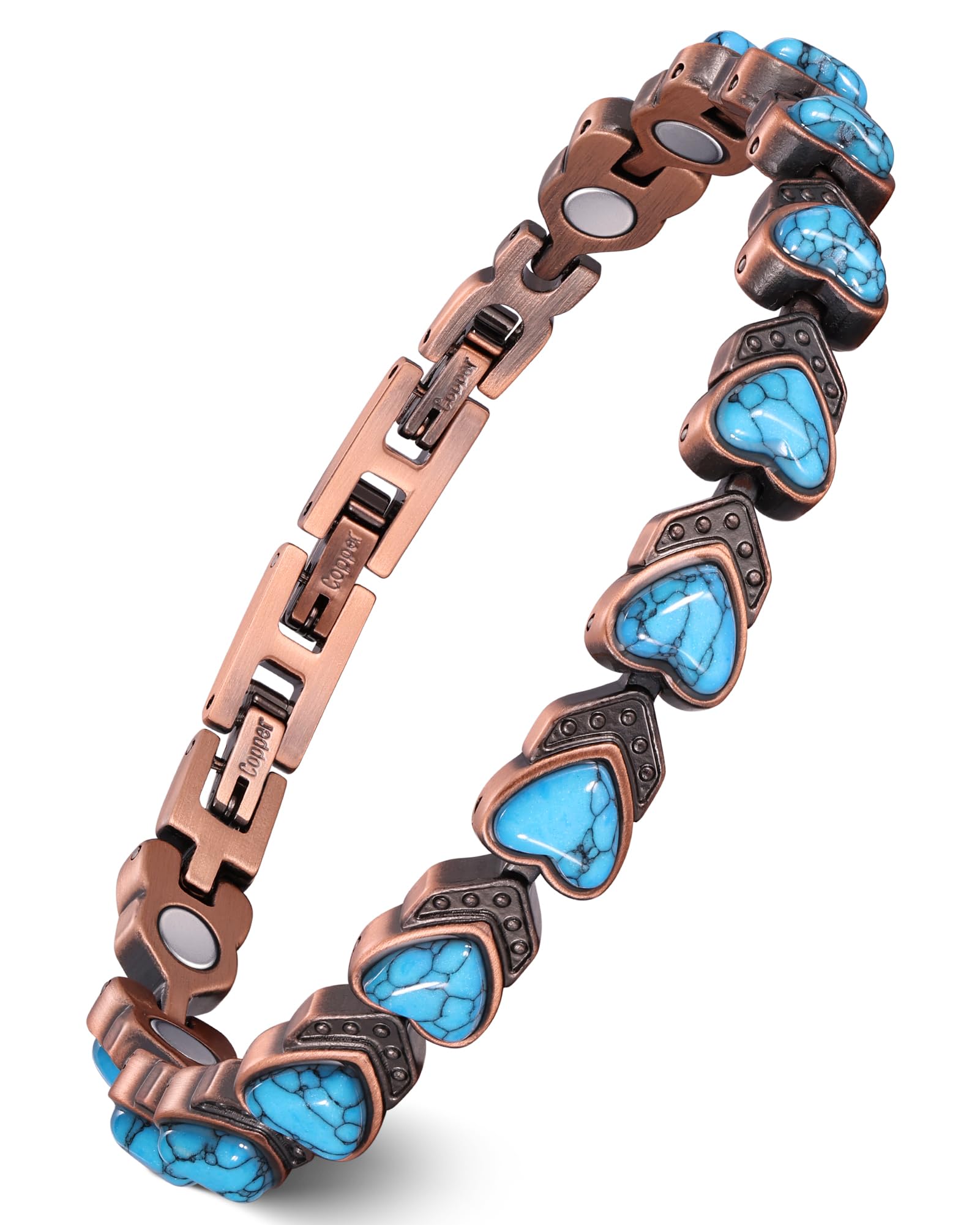 Feraco pulsera Bohemia empaquetada en caja elegante, perfecta para regalo