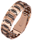 Feraco pulsera frontal de cobre puro, diseño elegante y resistente