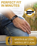Feraco pulsera en muñeca mostrando combinación con reloj