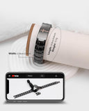 Feraco pulsera en muñeca mostrando ajuste cómodo y apariencia diaria