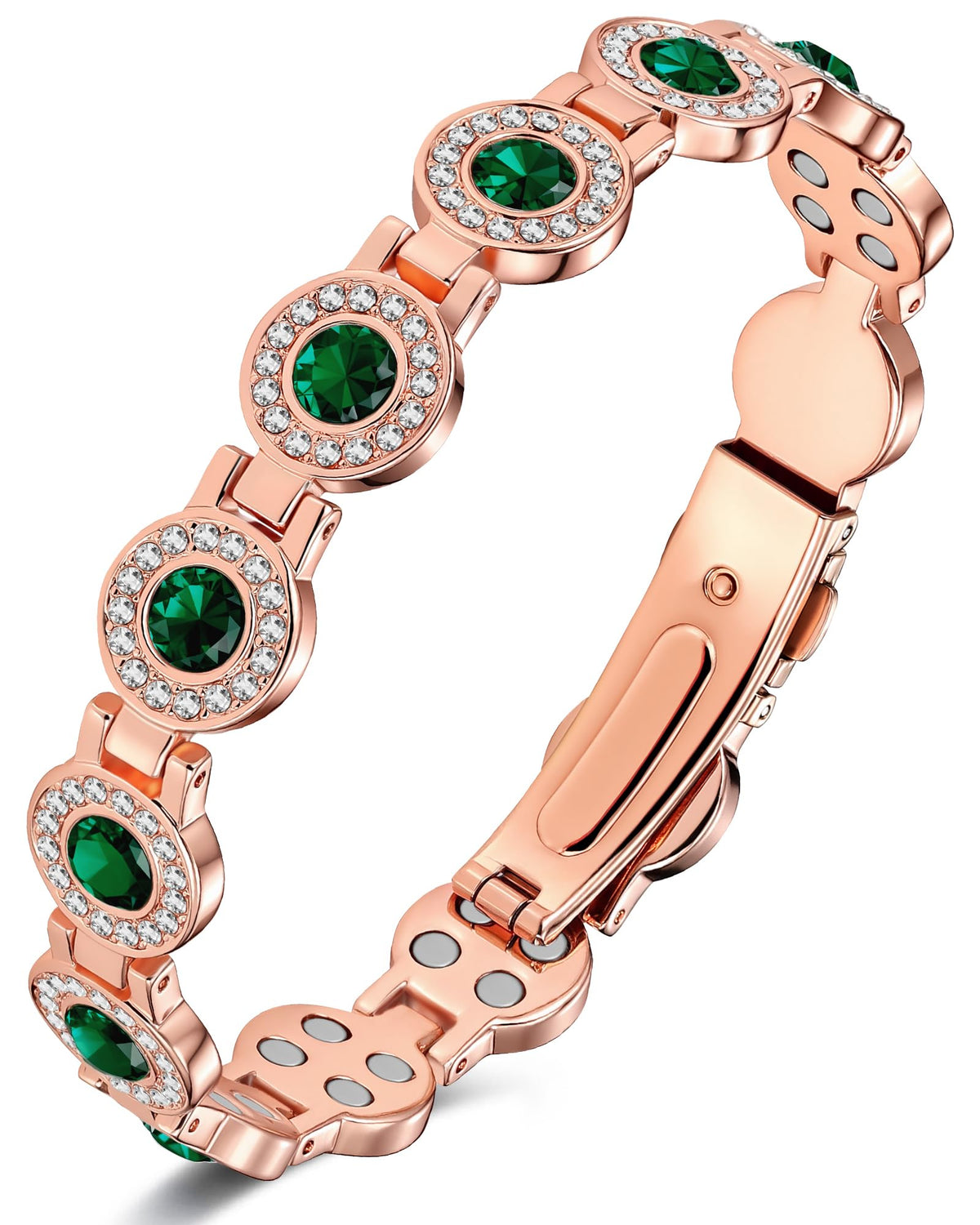 Feraco pulsera frontal empaquetada mostrando presentación y elegancia