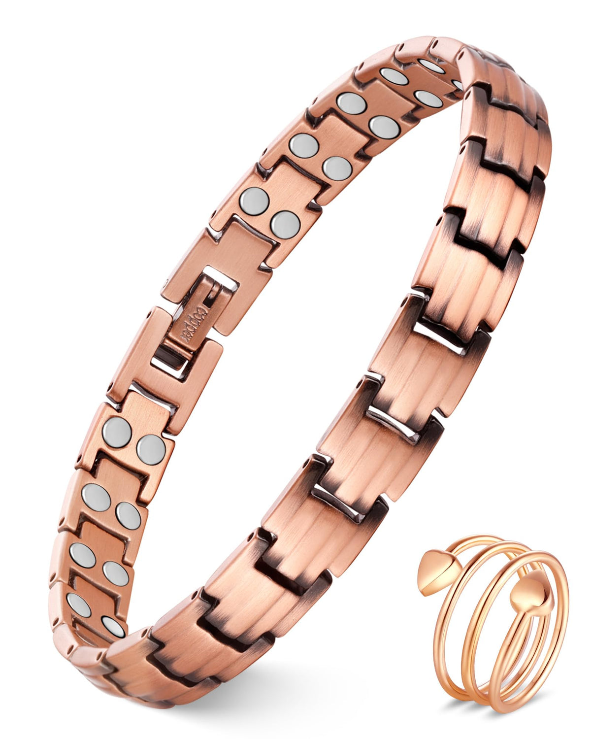 Feraco pulsera frontal mostrando diseño elegante y ajuste cómodo