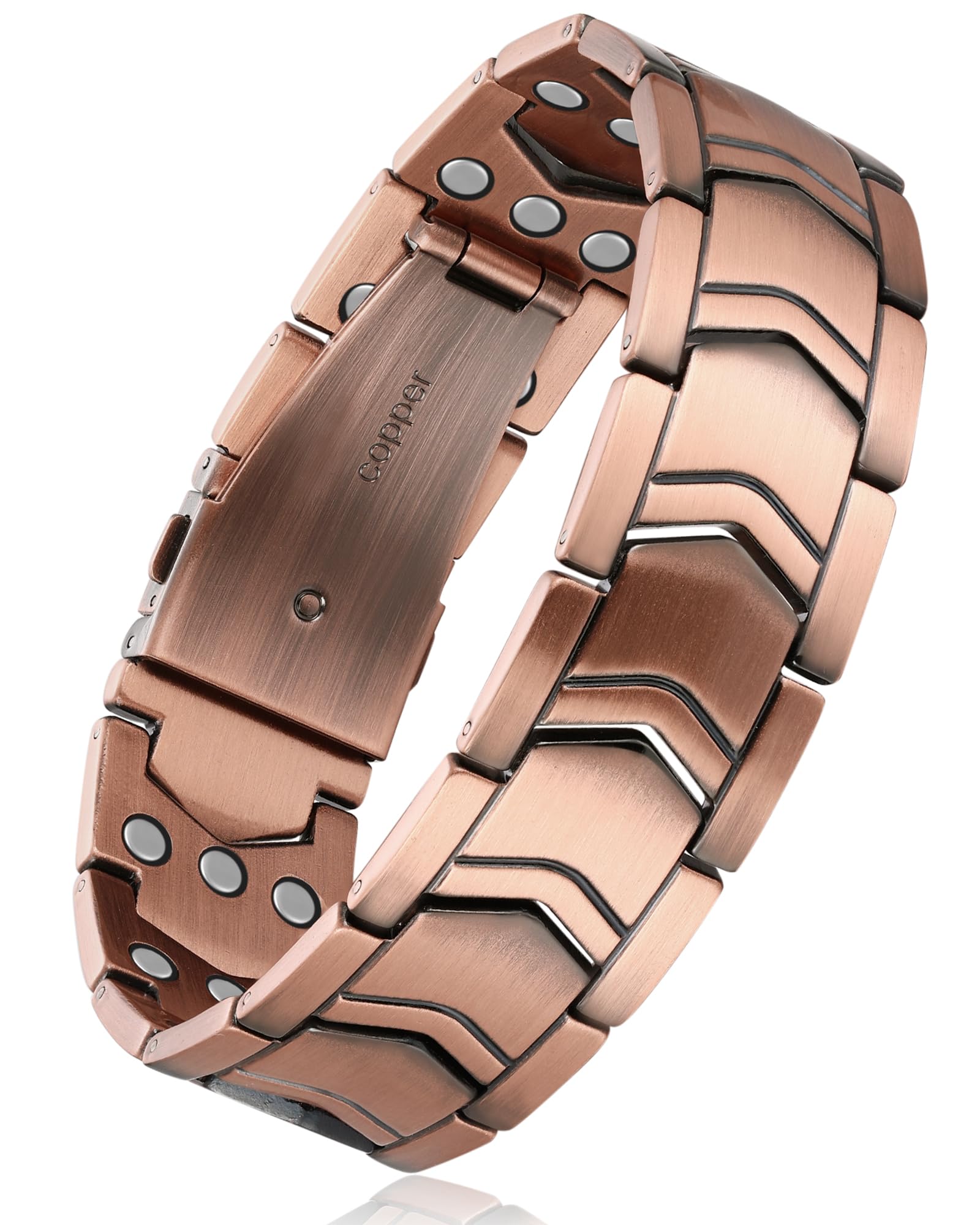 Feraco pulsera frontal mostrando diseño elegante y beneficio de estilo duradero