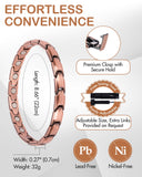 Feraco pulsera detalle de la laca protectora que evita arañazos y oxidación