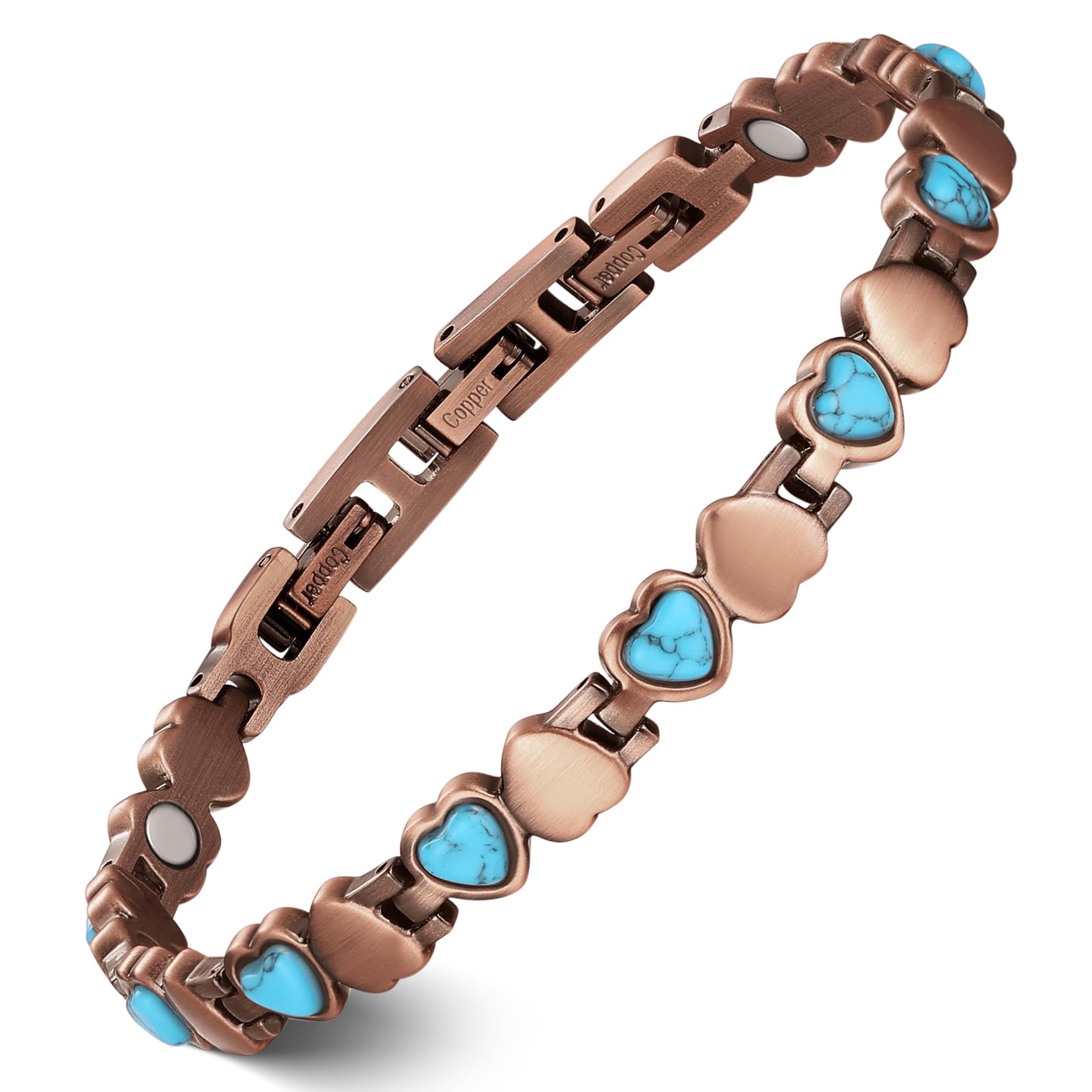 Feraco pulsera vista frontal con diseño Bohemia y beneficio estético