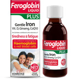 Feroglobin envase frontal 200 ml mostrando etiqueta y beneficios