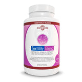 Fertility Blend frente del envase mostrando 90 cápsulas y beneficios diarios