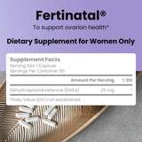 Fertinatal en ambiente cuidado indicando uso diario confiable