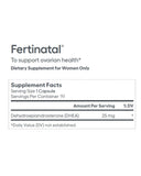 Fertinatal cápsulas detalle micronizado resaltando pureza