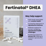 Fertinatal etiqueta con información y certificados visibles
