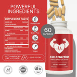 Fib Fighter en cocina junto a alimentos sanos transmitiendo estilo de vida