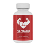 Fib Fighter imagen frontal del empaque mostrando fórmula cardiaca y beneficios