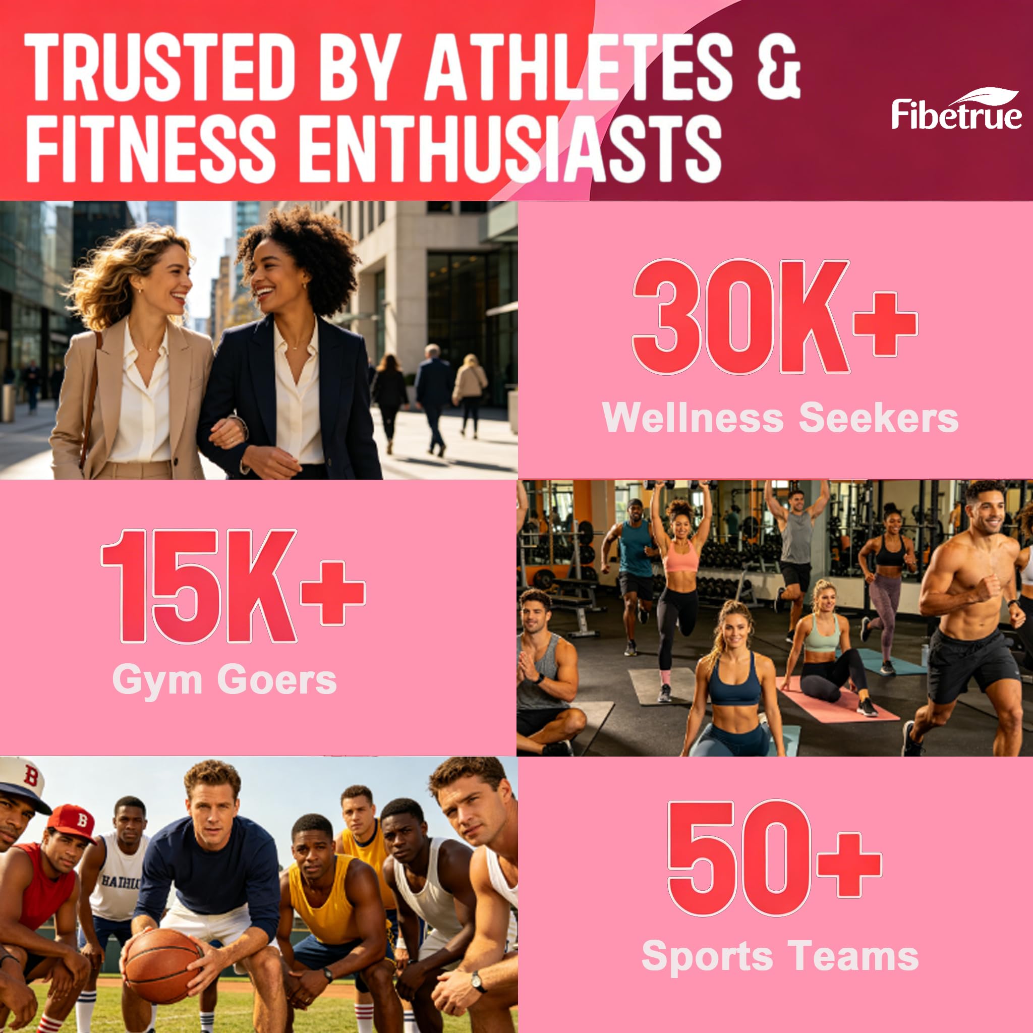Fibetrue porción en mano para consumo rápido post-entreno