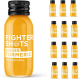 Fighter Shots frontal con pack de 12 botellas, visibilidad del producto y conveniencia