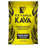 Fiji Vanua Kava vista frontal del empaque que destaca pureza y origen