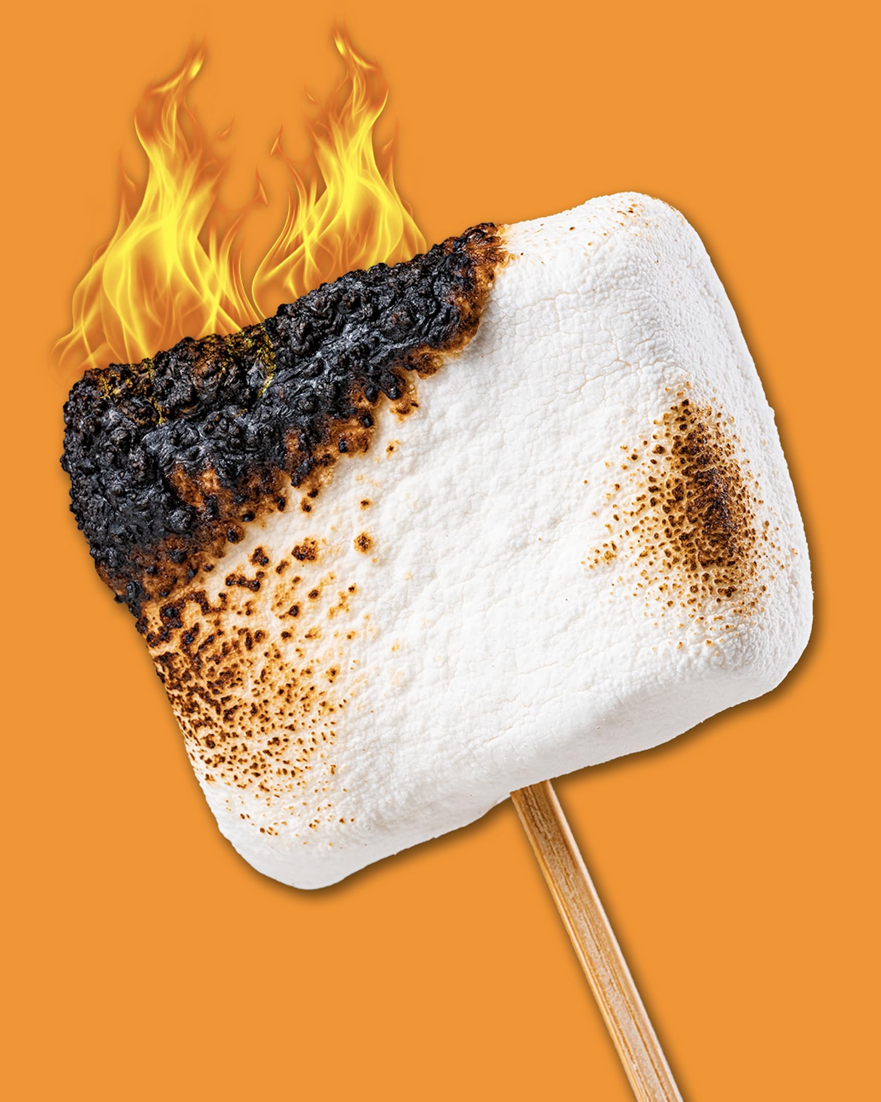 FINAL BOSS PERFORMANCE ANABAR ambientación tipo campfire s'mores, inspiración de sabor