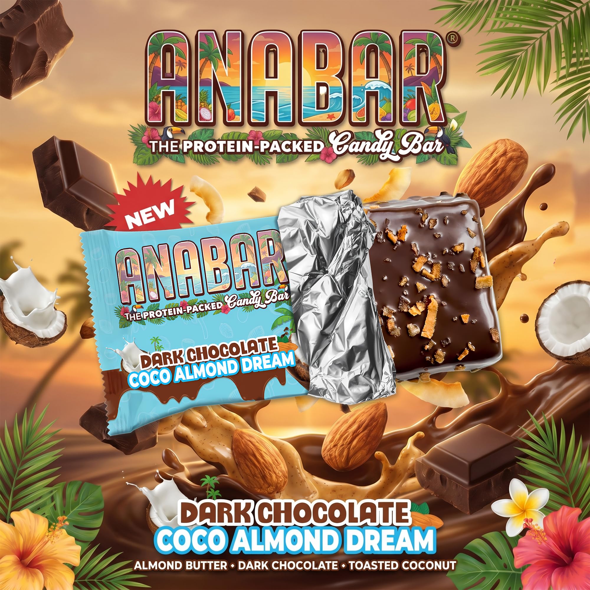 FINAL BOSS PERFORMANCE ANABAR ingredientes clave miel y mantequilla de almendra para sabor natural