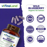 FineLand cápsulas sobre fondo natural que transmite origen vegetal