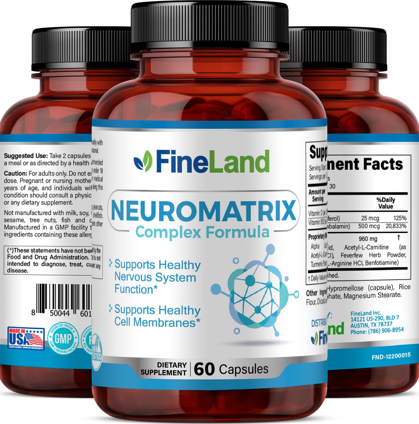 FineLand etiqueta nutricional y lista de ingredientes, claridad y confianza