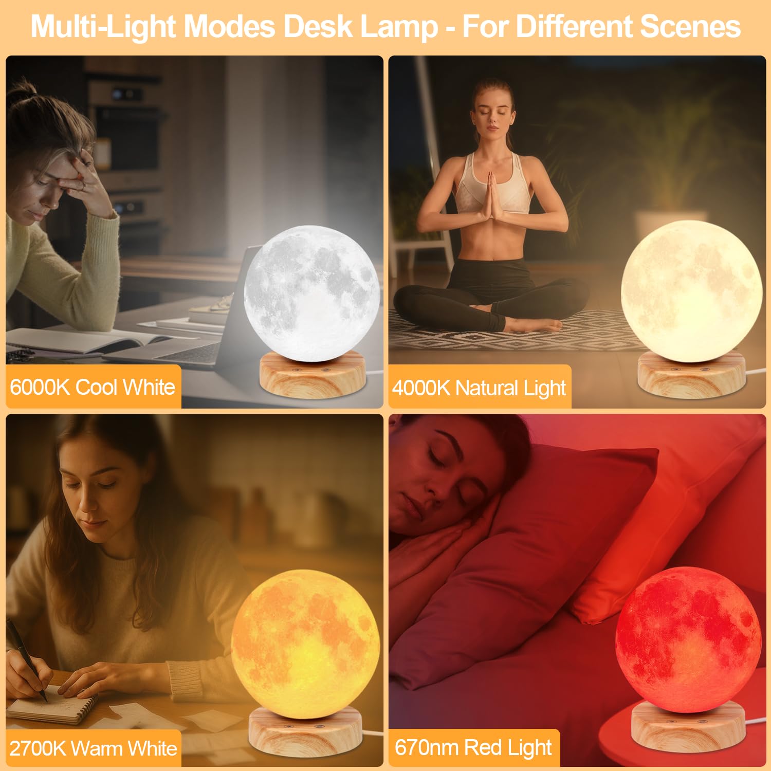 Finezeal iluminación 2700K creando ambiente cálido y relajante