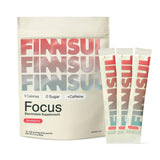 FINNSUL frontal del envase sabor fresa mostrando diseño y beneficios