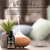Fiora Naturals aceite en difusor en uso para purificar y aromatizar ambientes