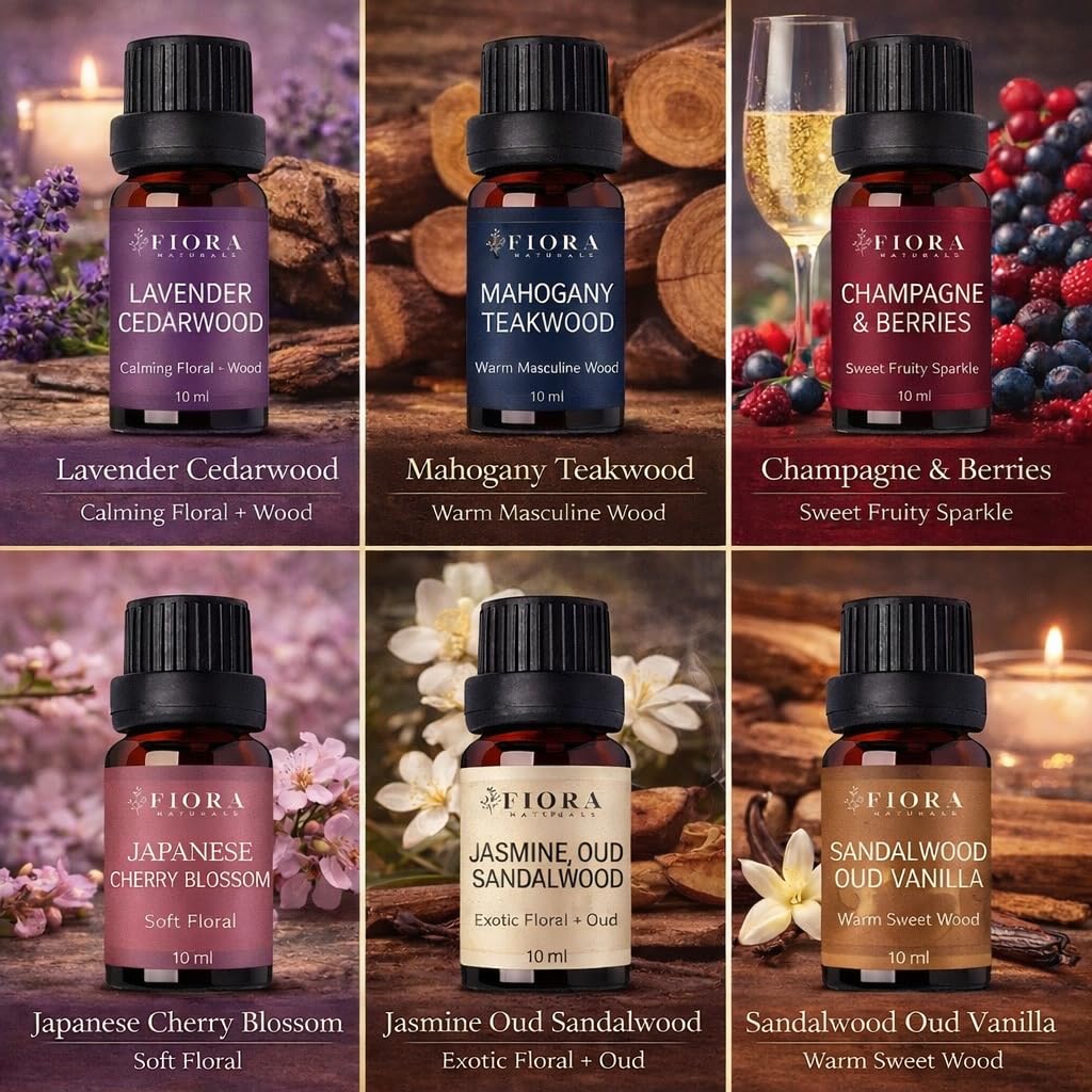 Fiora Naturals vertido de aceite en cera para velas caseras