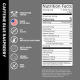 Fire Science Nutrition etiqueta con valores de electrolitos y ingredientes