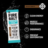 Fire Salt textura del polvo chocolate fina y mezcla rápida