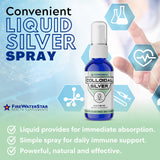 FIREWATERSTAR cierre y etiqueta clara que indican pureza 99.99%