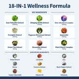 FIRSTORGANIC etiqueta nutricional en primer plano para comprobación de ingredientes