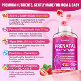 Fissuraty etiqueta con ingredientes clave y beneficios visibles