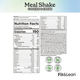 Fit & Lean batido preparado en vaso listo para consumir, conveniencia y proteína