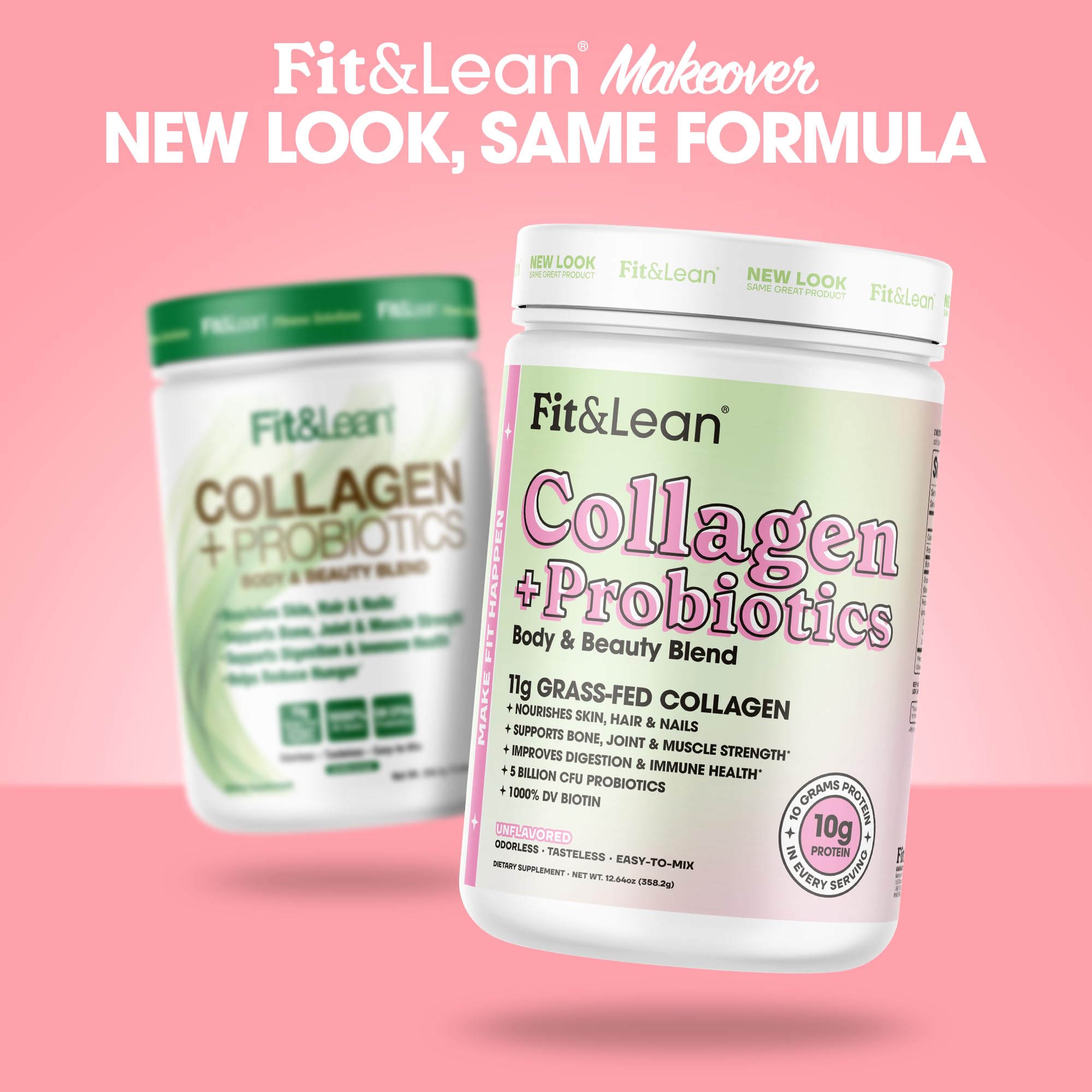 Fit & Lean cuchara con polvo para medir porción precisa