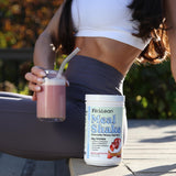 Fit & Lean batido en mesa de desayuno para estilo de vida activo y conveniencia