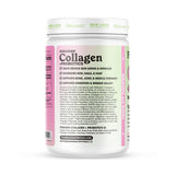 Fit & Lean etiqueta con información de colágeno, biotina y probióticos