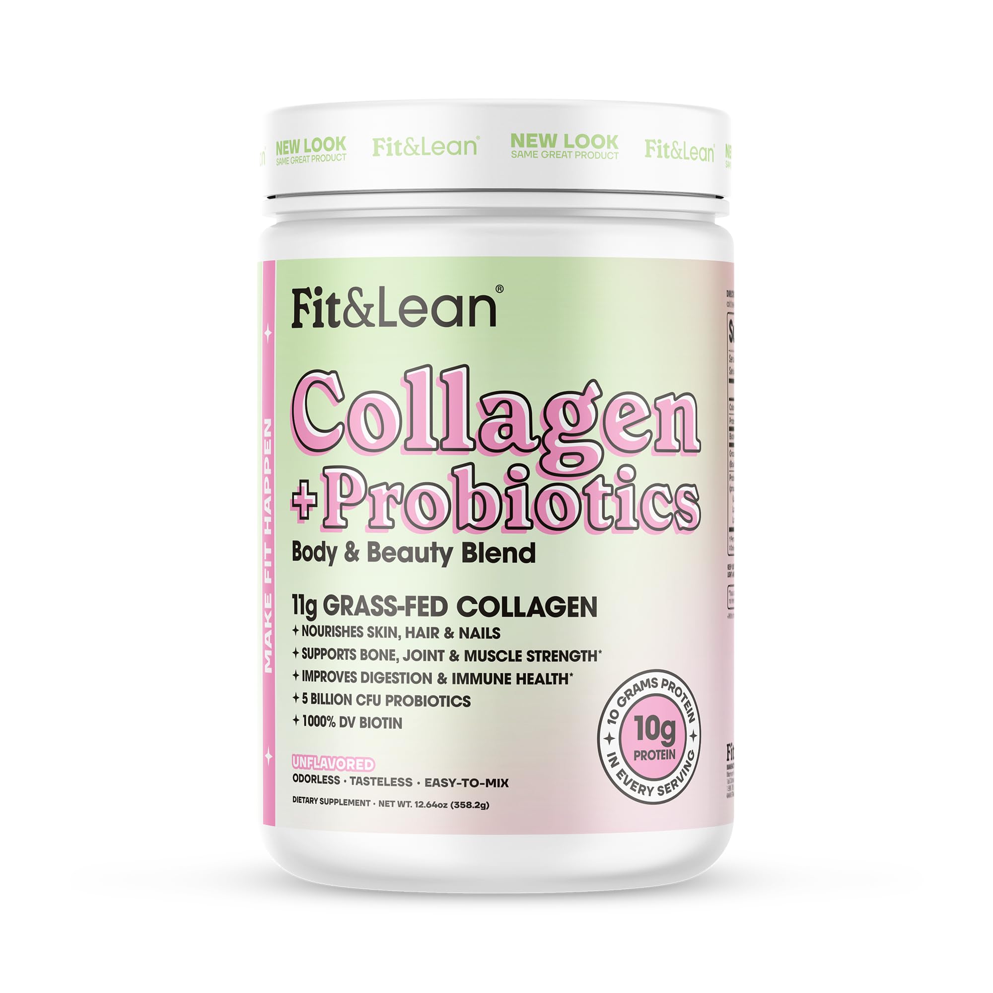 Fit & Lean frente del envase mostrando beneficios principales